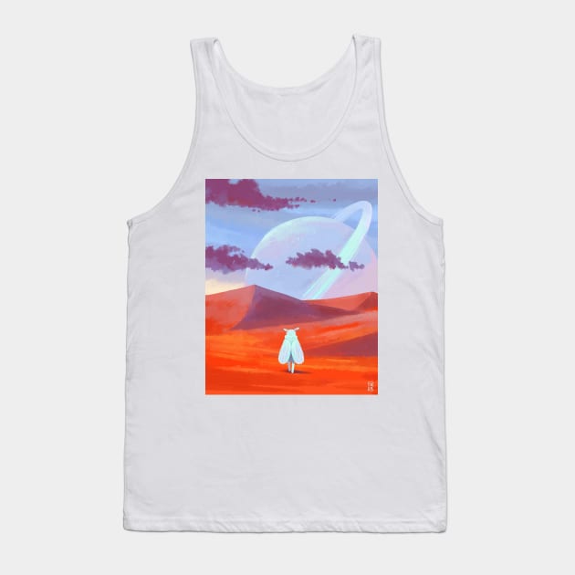 Quiet Place Tank Top by Freeminds